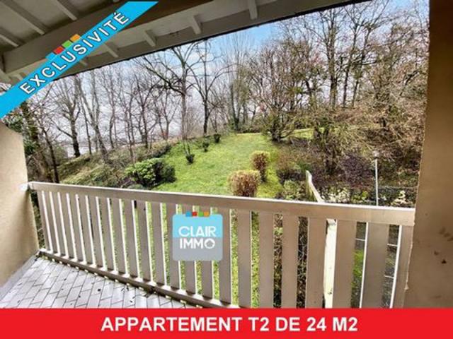 Appartement T2 meublé 24 m² Terrasse Sud