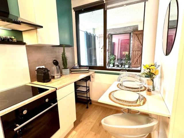 Appartement T2 meublé – 40 m² – Centre d’Aubière – Produit Rare