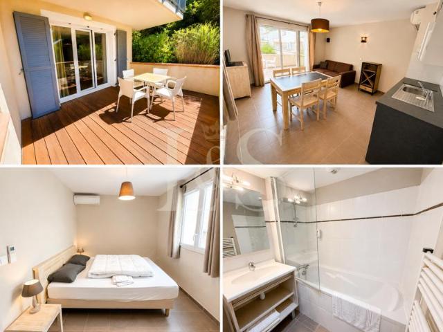 Appartement T2 meublé avec terrasse au sein de la résidence