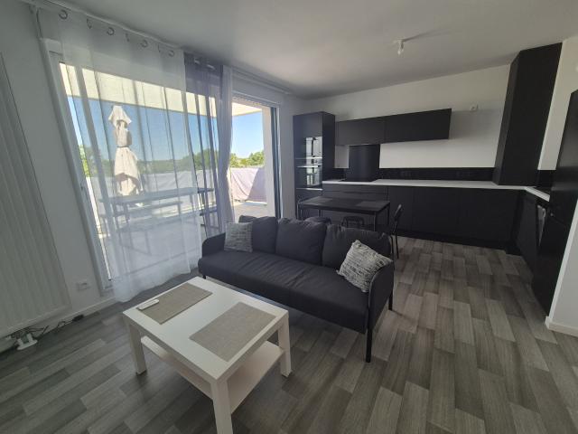 Appartement T2 meublé avec terrasse et parking privatif