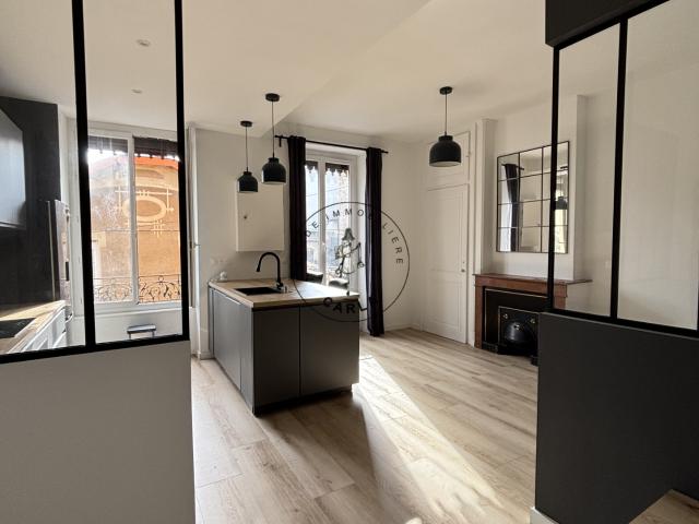Appartement T2 meublé avec jardin à 2 pas du Métro