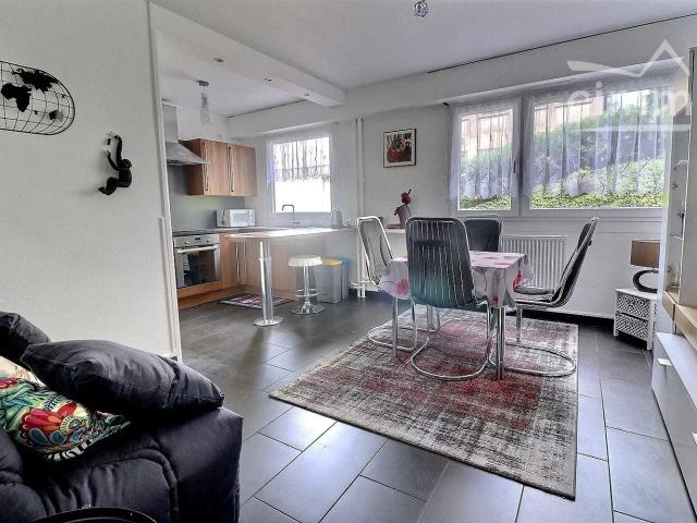 Appartement T2 meublé de 43.3m² avec place de parking privative