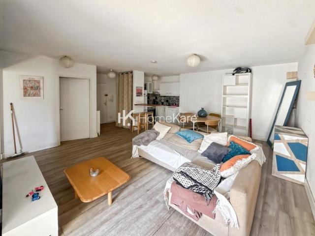 Appartement T2 meublé en rez de jardin