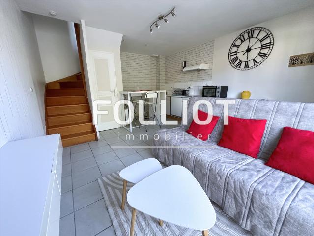 Appartement T2 meublé en Rez de jardin à Lion sur Mer