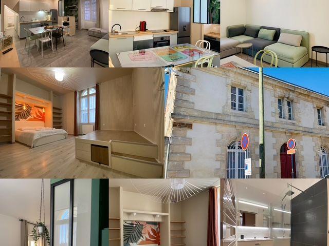 Appartement T2 meublé quartier Belcier
