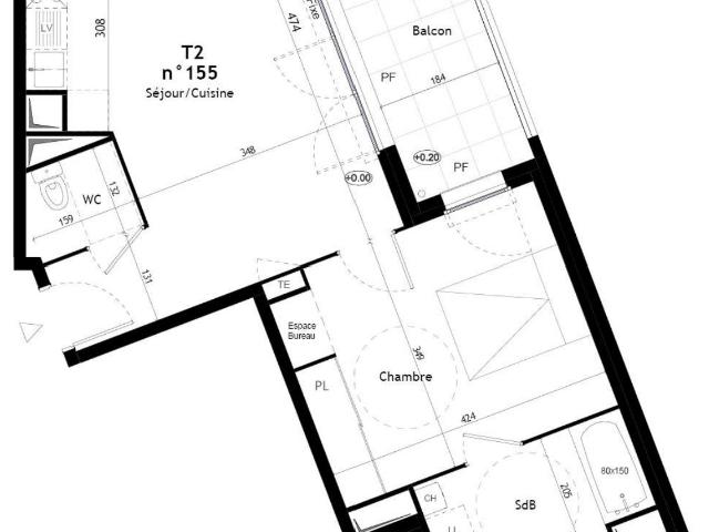 Appartement T2 Montpellier