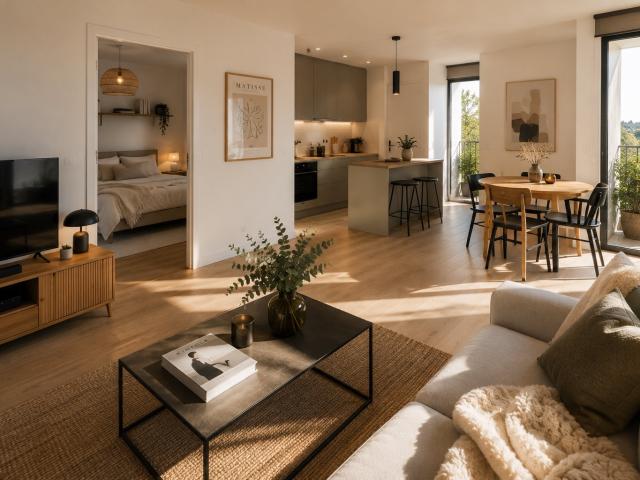 Appartement T2 Nancy 2 pièces, 40 m²