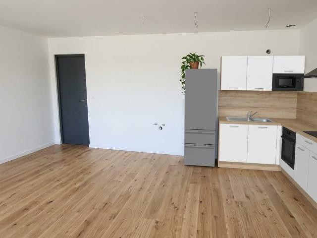 Appartement T2 neuf avec jardin