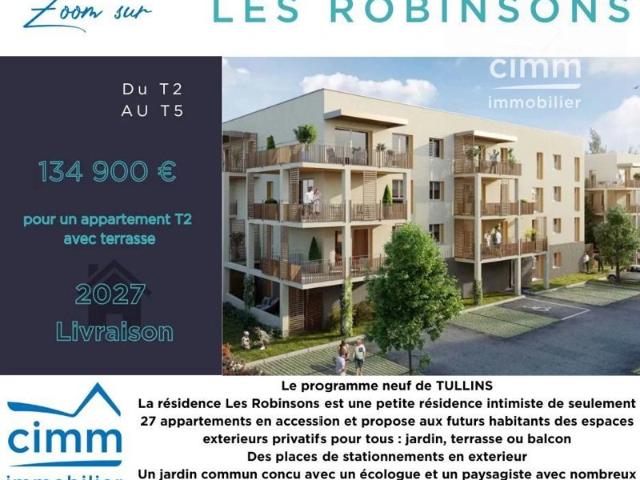 APPARTEMENT T2 NEUF 38210 TULLINS