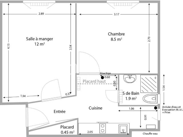 Appartement T2 Neuilly sur marne
