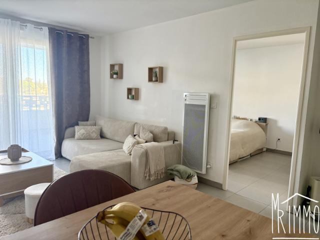 Appartement T2 OVALIE avec grande terrasse sans vis à vis