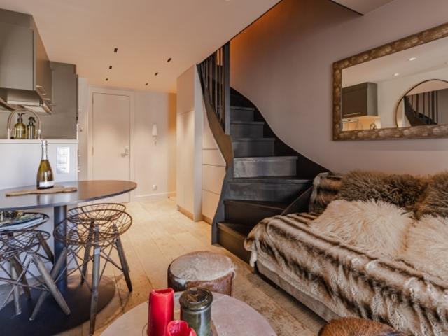 Appartement T2 rénové au coeur de Megève