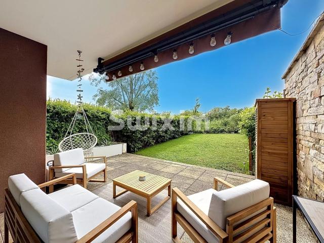 Appartement T2 rénové de 44m2 avec terrasse/jardin et parking!