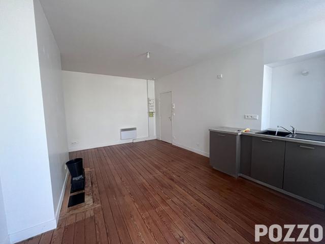 Appartement T2 récent au rez de chaussée en centre ville