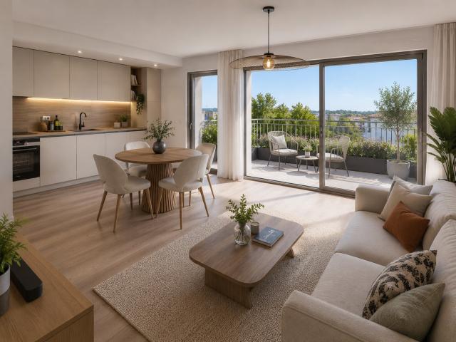 Appartement T2 résidence neuve livraison 2028 proche Centre ville, CHU et FAC