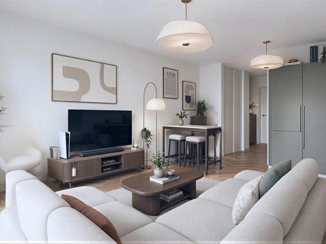 Appartement T2 – Résidence récente de standing 2021 47m² Neuville sur Saône