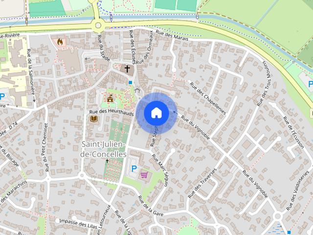 Appartement T2 ST JULIEN DE CONCELLES