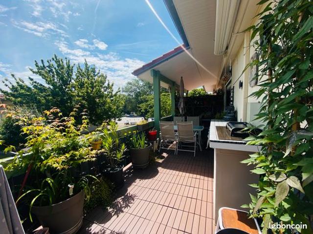 Appartement t3/4 terrasse centre ville 31130 quint fonsegrives r+1/1