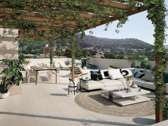 Appartement T4 + 57m² de toit terrasse plein Ouest + box en sous sol