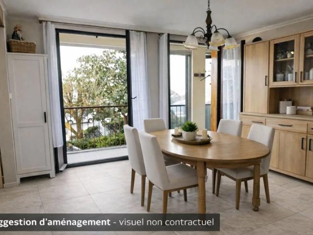 Appartement T4 73 m² à rénover balcon fermé 10 m² Résidence La Clé des Champs ? garage possible