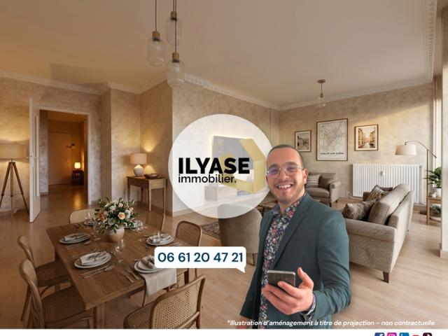 Appartement T4 | 75 m2 | Balcon | Cave
