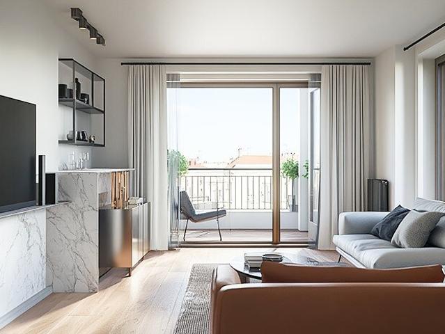 Appartement T4 78m2 avec balcon de 12m2