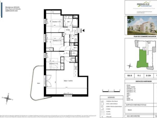 Appartement T4 79.97