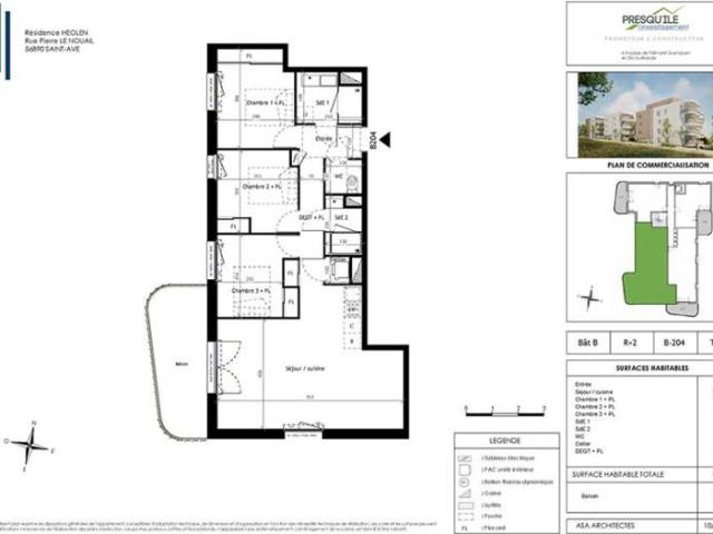 Appartement T4 79.95