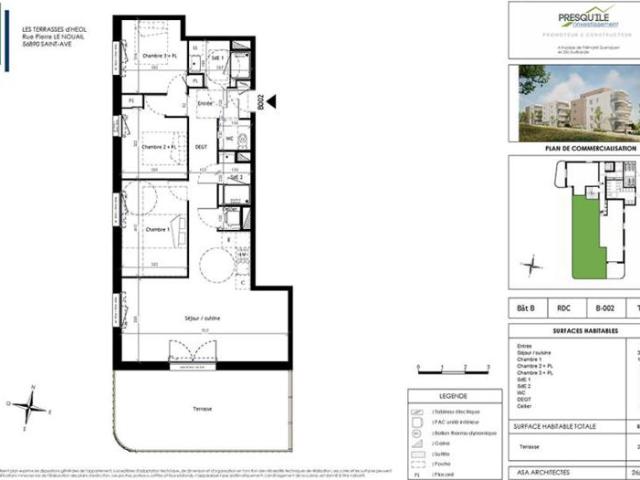 Appartement T4 80.05