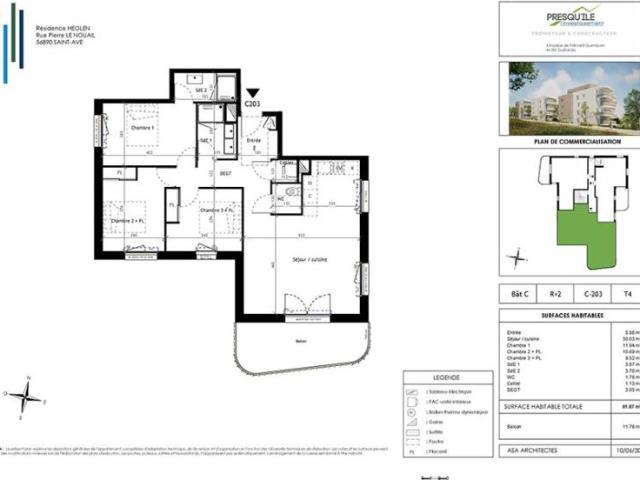 Appartement T4 81.87