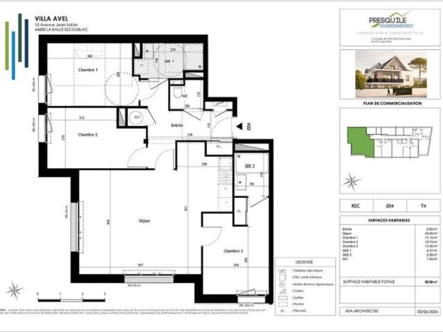 Appartement T4 82.69