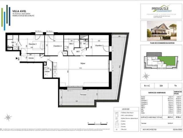 Appartement T4 89.01