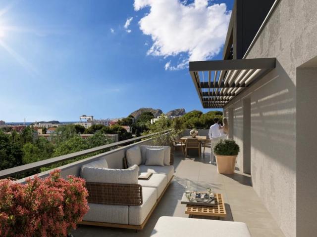 Appartement T4 toit terrasse – La Ciotat