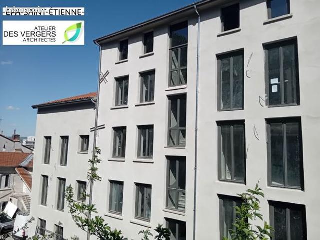 Appartement t4 traversant r+2 98m² avec balcon