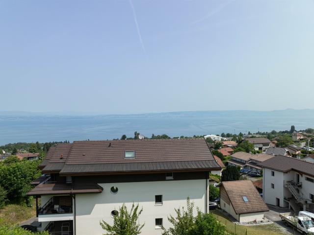 Appartement T4 au 1er étage avec vue panoramique sur le Lac 126m² Evian les Bains