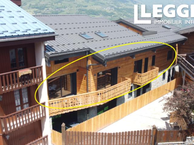 Appartement T4 avec bail commercial a vendre. Montchavin, La Plagne, Paradiski