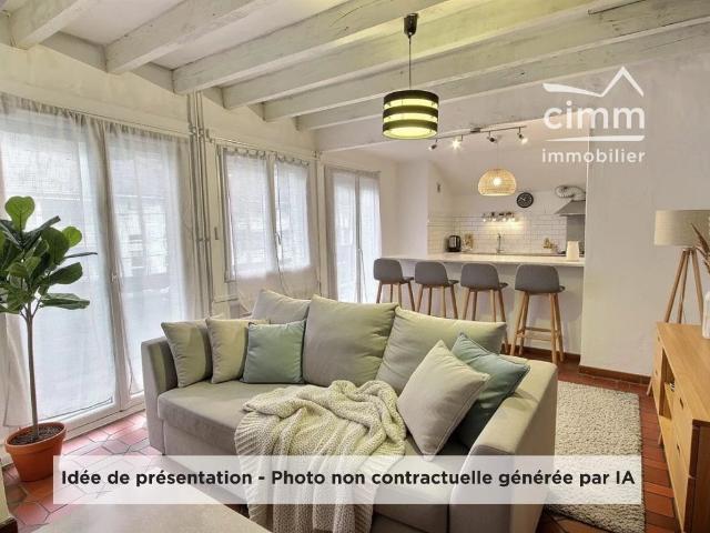 Appartement T4 avec balcon et jardin
