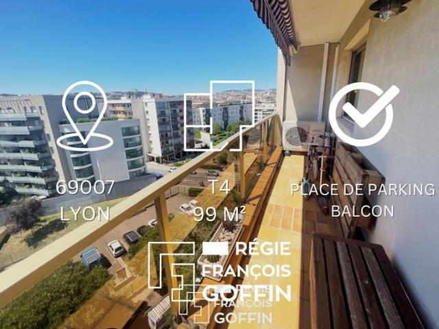 APPARTEMENT T4 AVEC BALCON PARKING 99.80M2