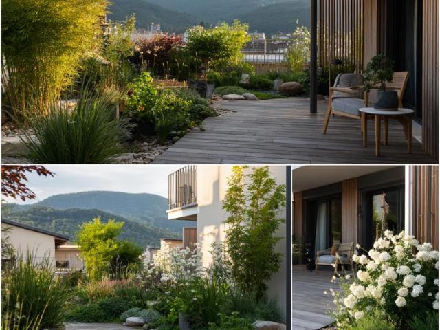 Appartement T4 avec jardin et terrasse au rez de chaussée à