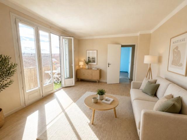 Appartement T4 + balcon