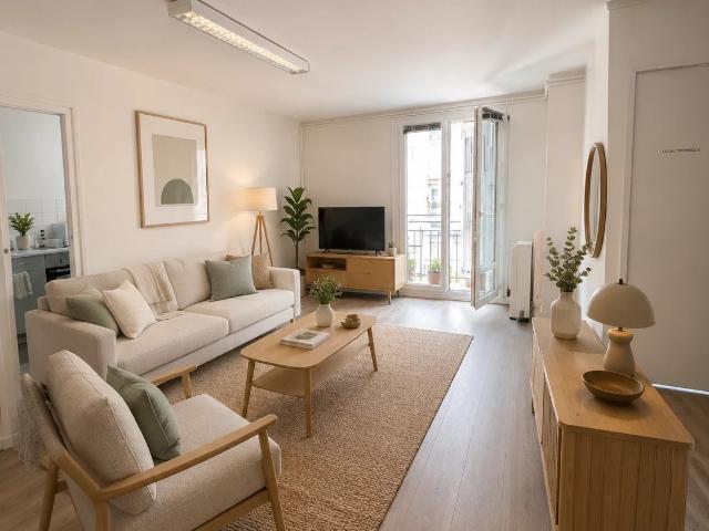 Appartement T4 de 68,93 m² avec cave – Tours / limite Saint Pier