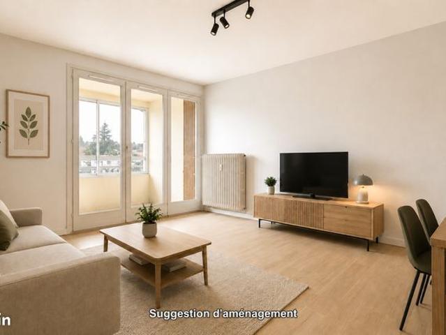 Appartement T4 de 83 m² avec balcon, cave et garage