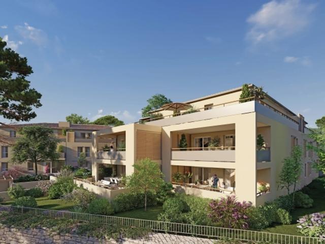 Appartement T4 de 82.30 m² en VEFA avec terrasse, Uzès à pieds