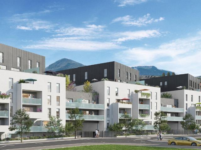 Appartement T4 de 84.62 m² au 4ème étage avec jardin suspendu