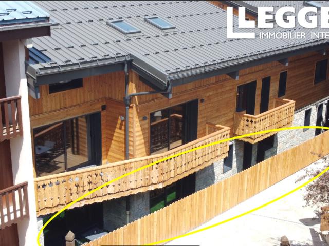 Appartement T4 de 92m2 avec bail commercial. Montchavin, La Plagne, Paradiski