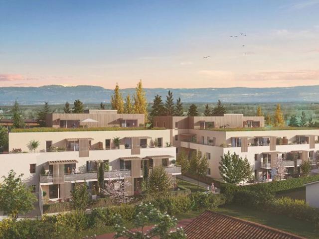 Appartement T4 de 95.40 m² en attique Douvaine