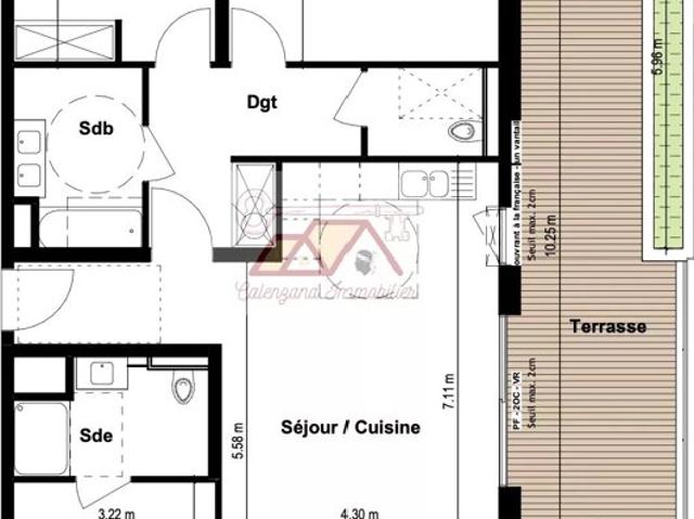 Appartement T4 de Standing à Calvi