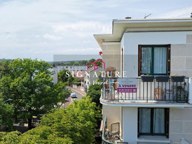 Appartement T4 Dernier étage avec balcon Le Vésinet Princesse