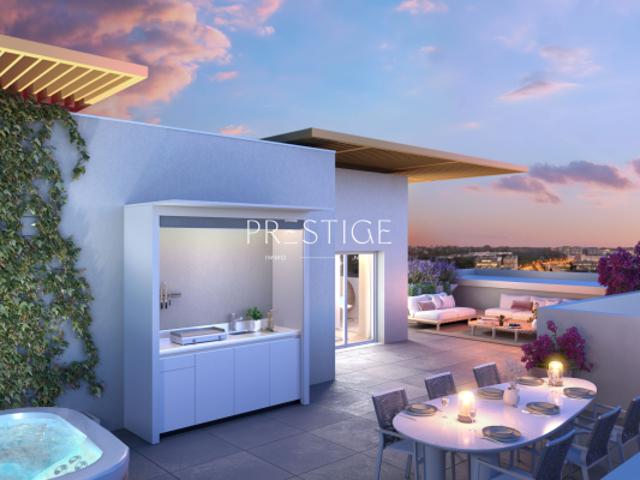Appartement T4 d'exception en dernier étage avec spa