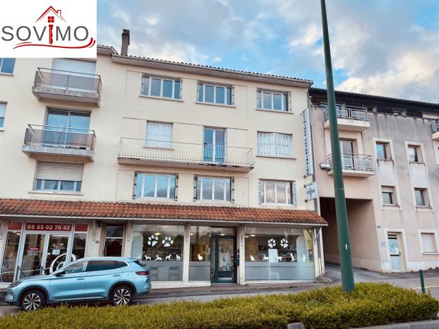 Appartement T4 En Centre Ville, 3Me Étage, Bord De Route 97m² Saint Junien
